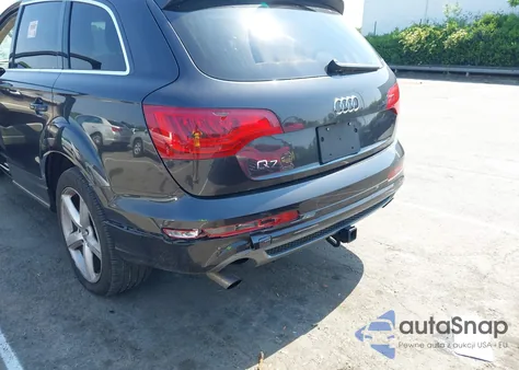 2013 Audi Q7 3.0T S Line Prestige from USA, damaged, VIN WA1DGAFE2DD007546